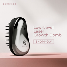 Load image into Gallery viewer, Luxelle Low Level Laser Growth Comb Black