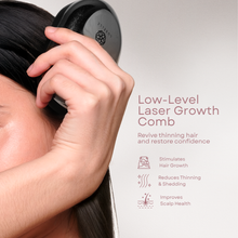 Load image into Gallery viewer, Luxelle Low Level Laser Growth Comb Black