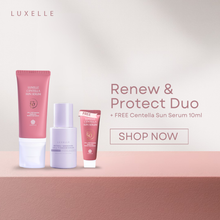 Load image into Gallery viewer, Luxelle Renew & Protect Duo