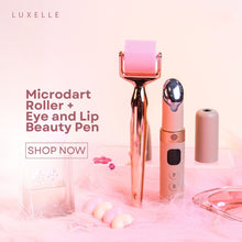 Load image into Gallery viewer, Luxelle Microdart Roller + Eye and Lip Beauty Pen