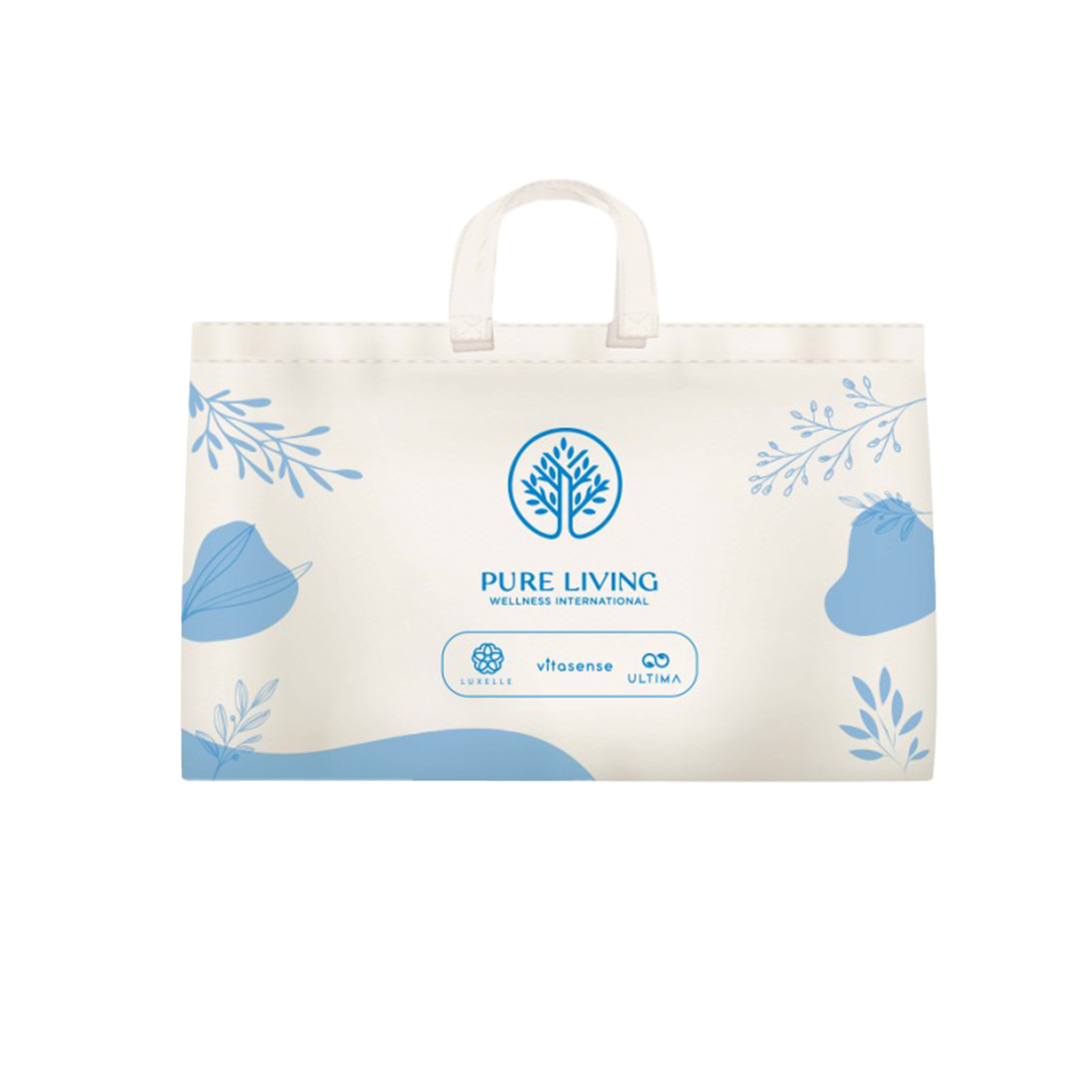 Pure Living Eco Bag White Large PurelivingPH