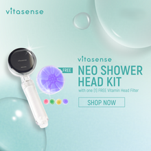Load image into Gallery viewer, Vitasense Neo Shower Head + Neo Vitamin Head Filter
