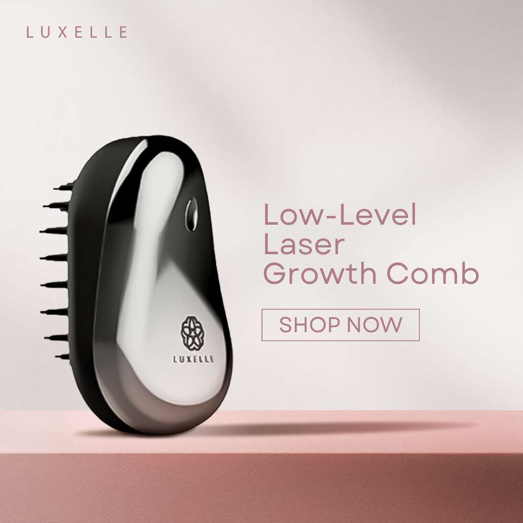 Low Level Laser Growth Comb - Black