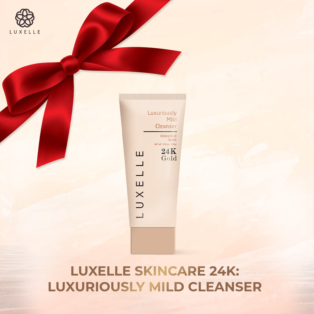 Luxelle 24K GOLD: Luxuriously Mild Cleanser